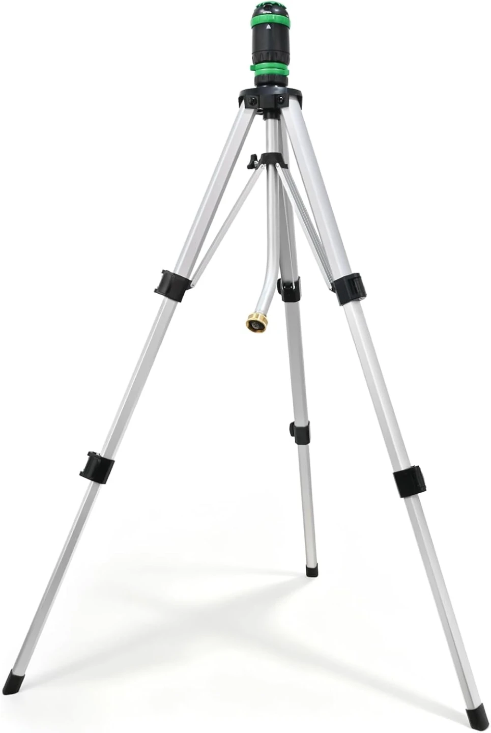 Adjustable Tripod Sprinkler with 5 Spray Patterns