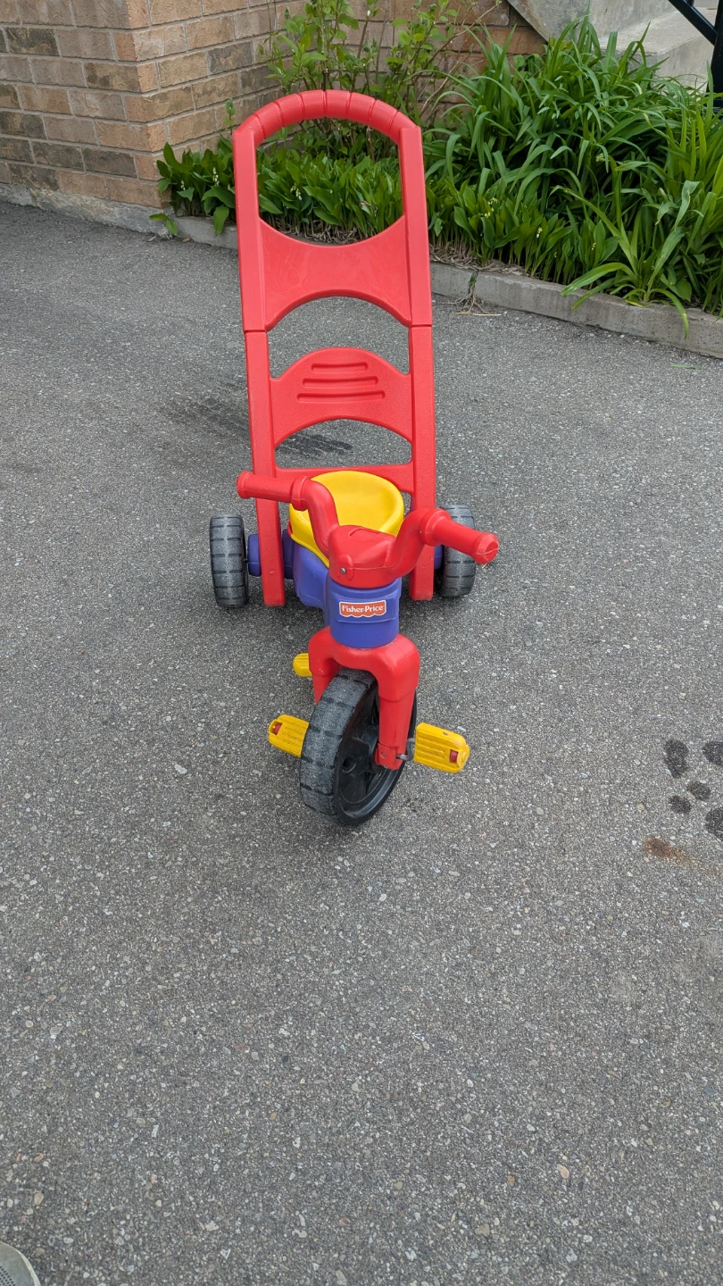 Fisher-Price Tricycle with Push Handle - photo 4