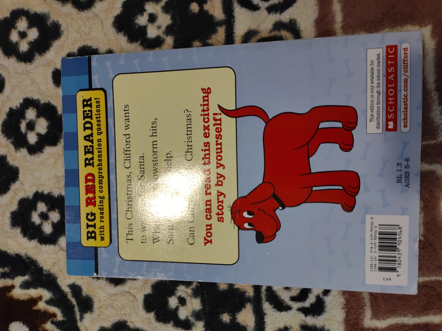 Clifford the Big Red Dog: Clifford Helps Santa Book - photo 2