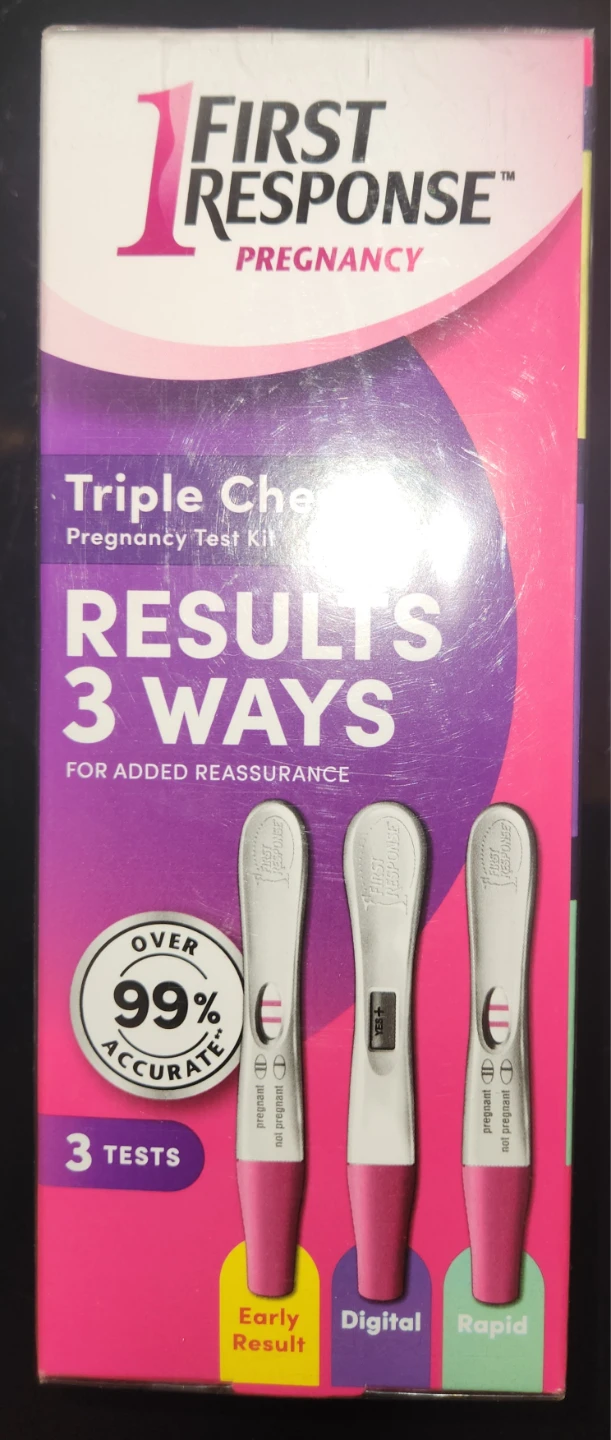 First Response Triple Check Pregnancy Test - photo 2