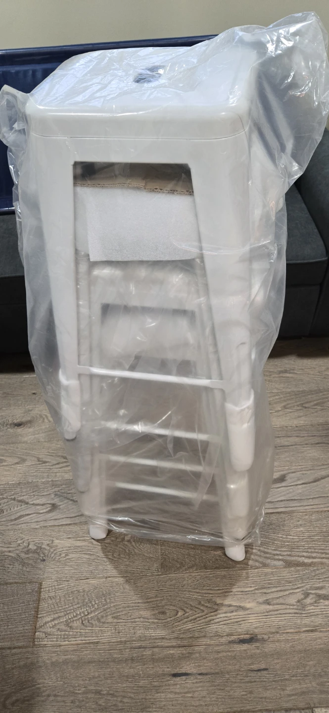 Brand New White Metal Counter Stool (Set of 4) - photo 3