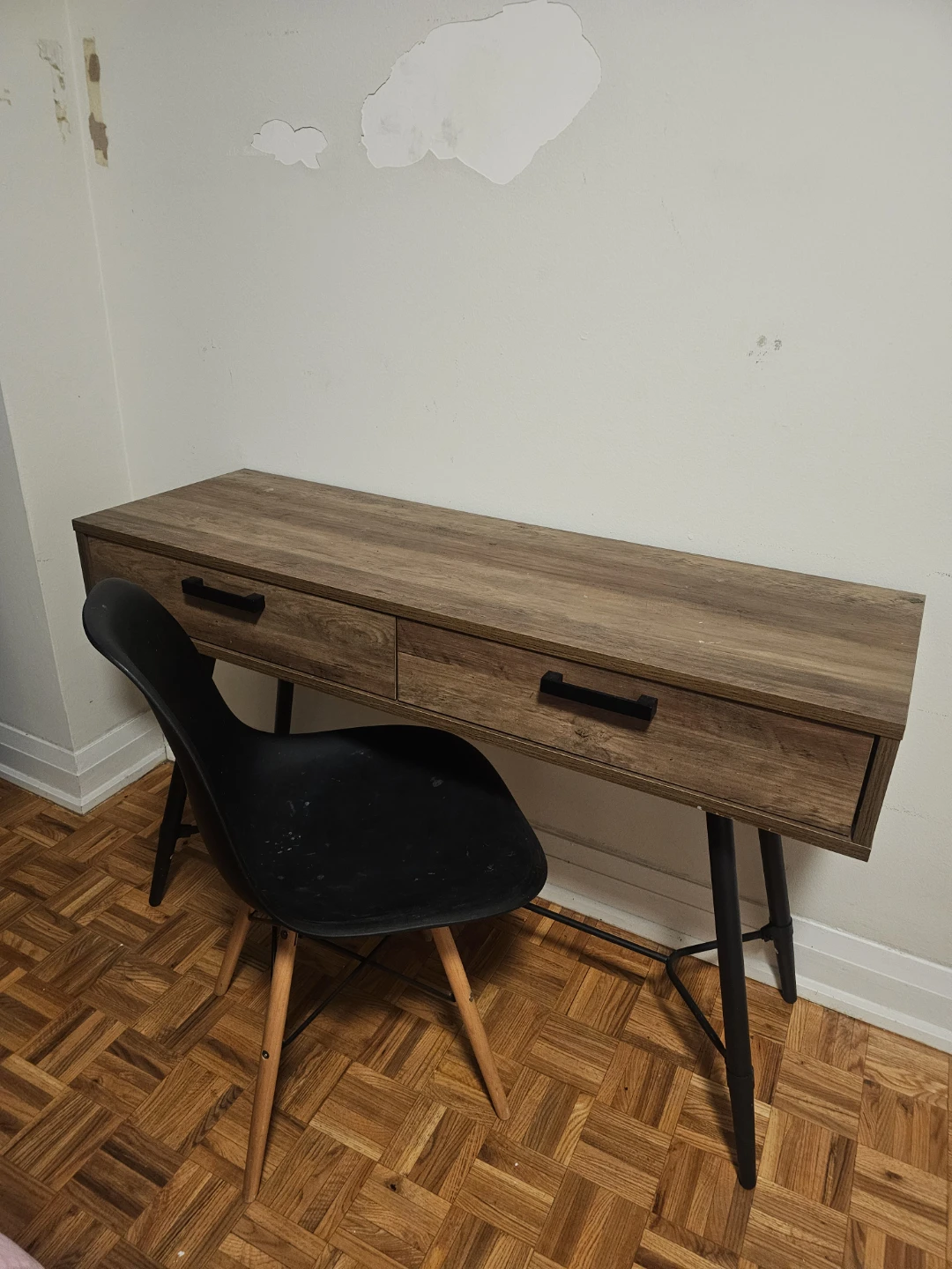 Wooden Console Table with 2 Drawers