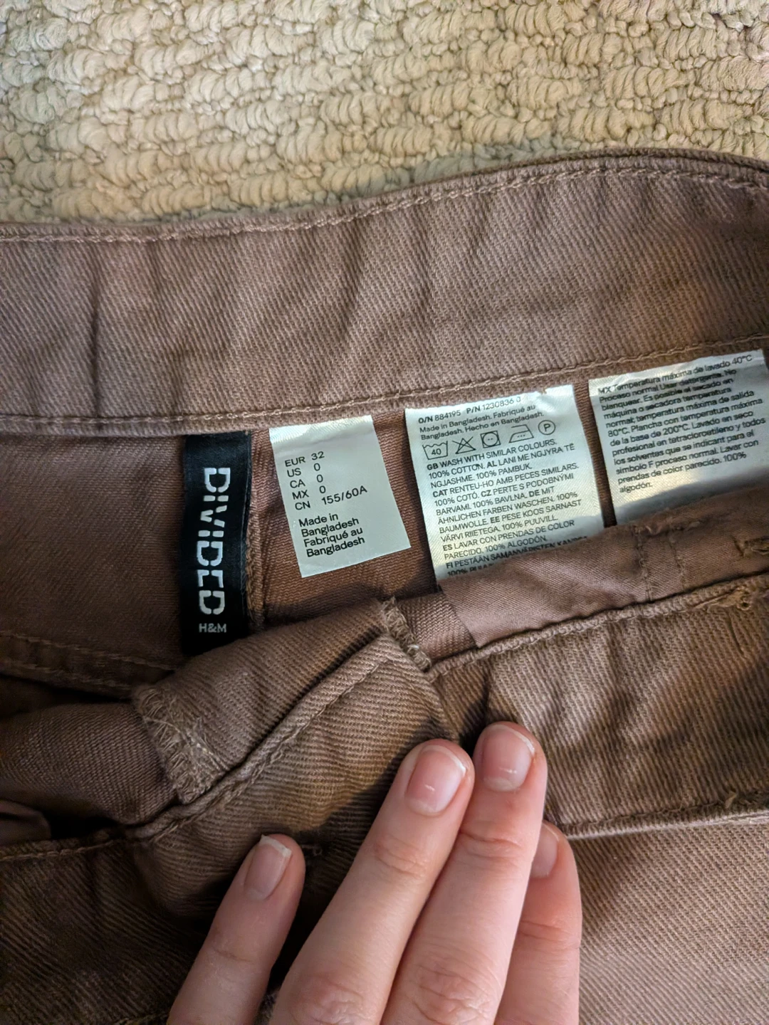 Divided H&M Cargo Pants - Brown - photo 2