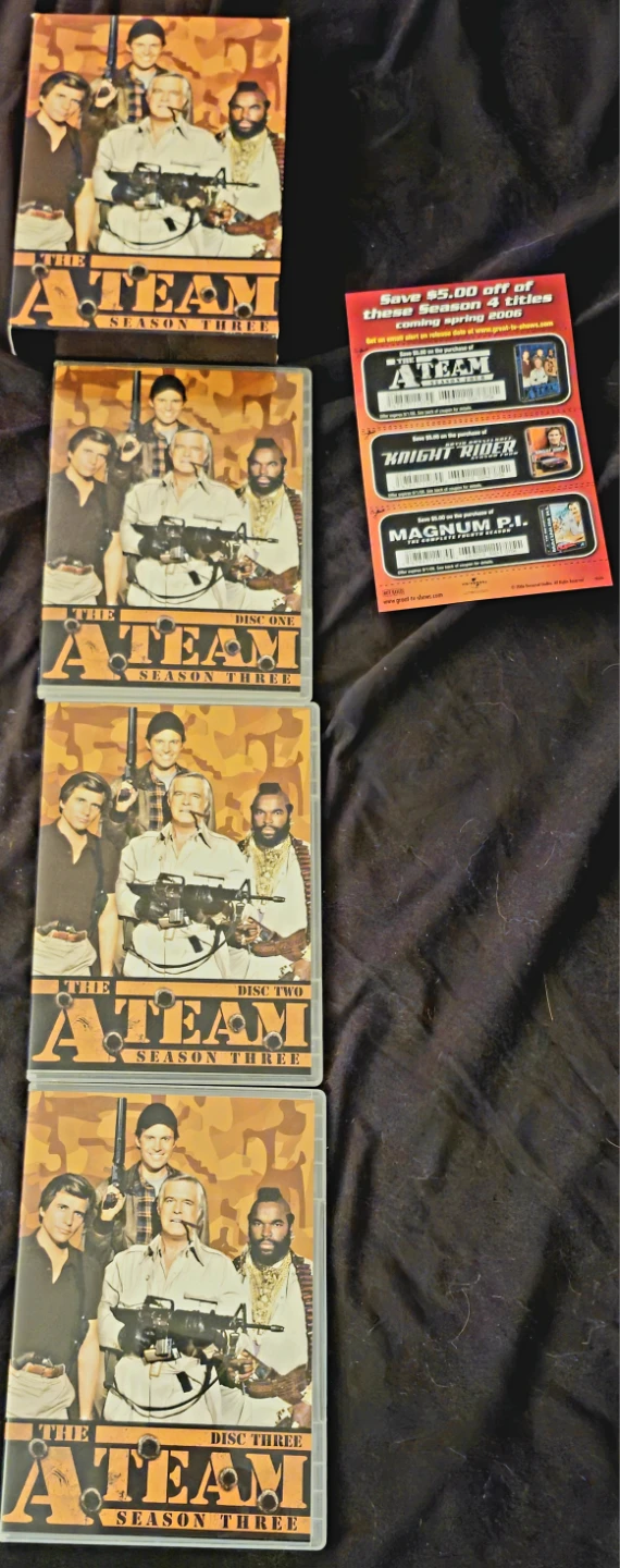 The A-Team Season Three DVD Box Set - photo 3
