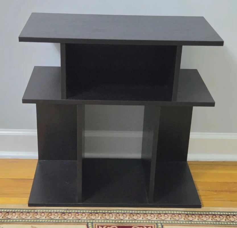 Espresso 6 chairs, 3-Tier Shelf Unit, buffet - photo 3