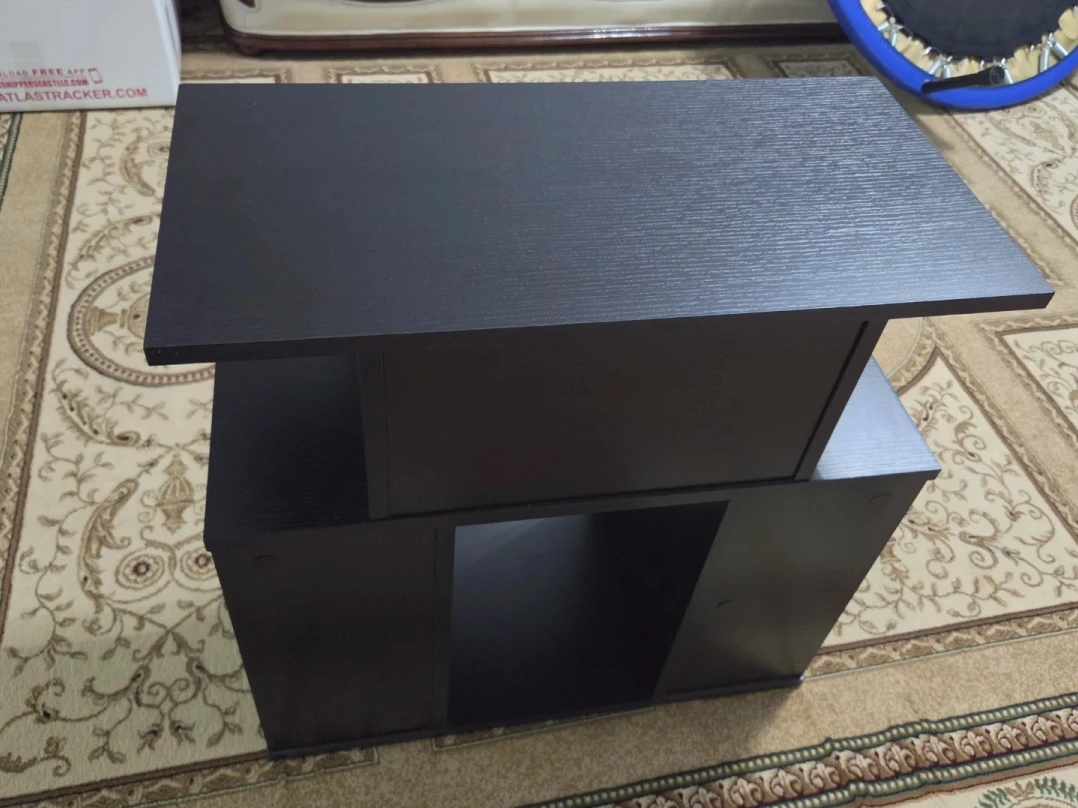 Espresso 6 chairs, 3-Tier Shelf Unit, buffet - photo 5
