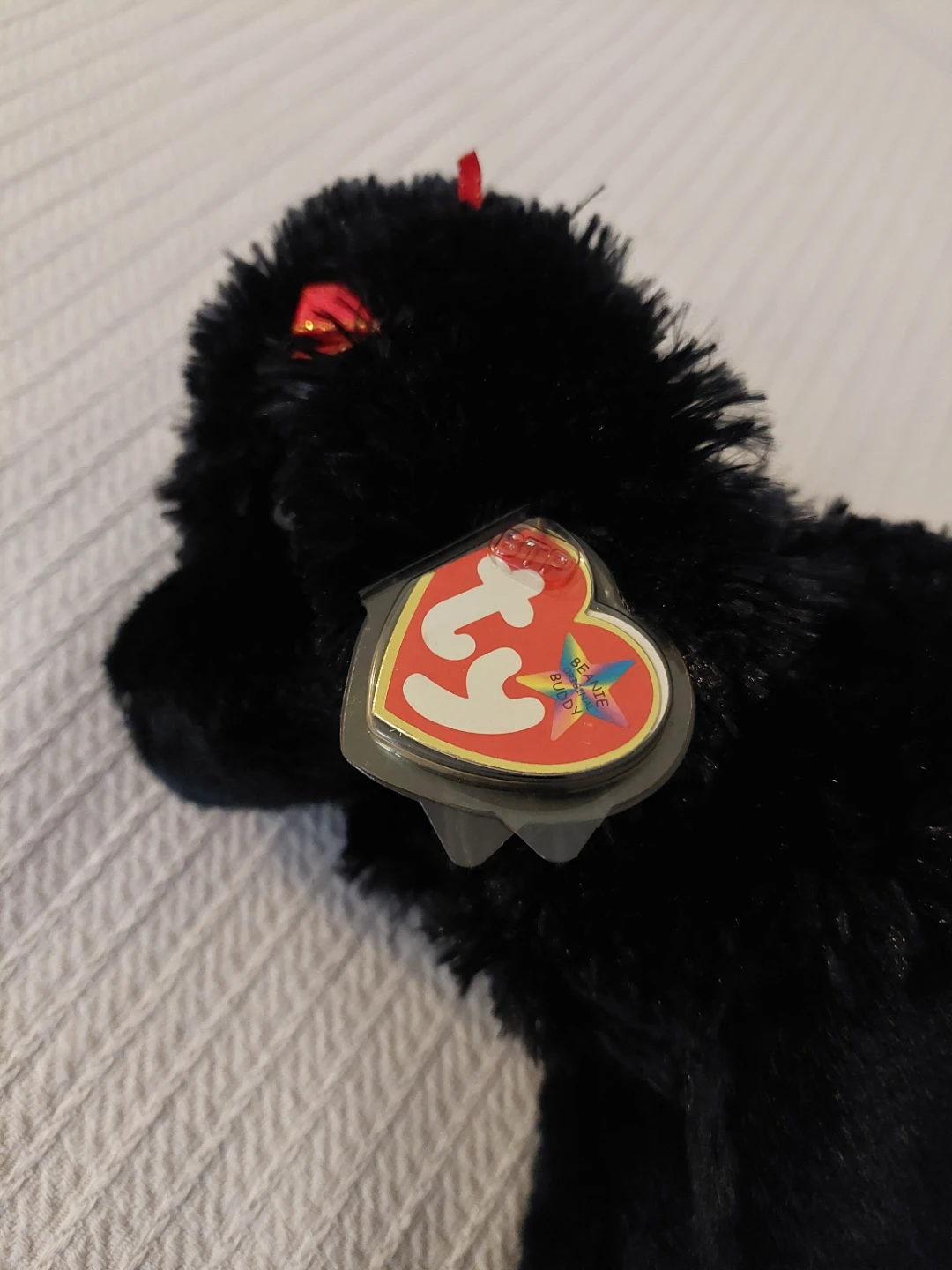 Ty Beanie Buddies Black Poodle Plush "Gigi" - photo 2