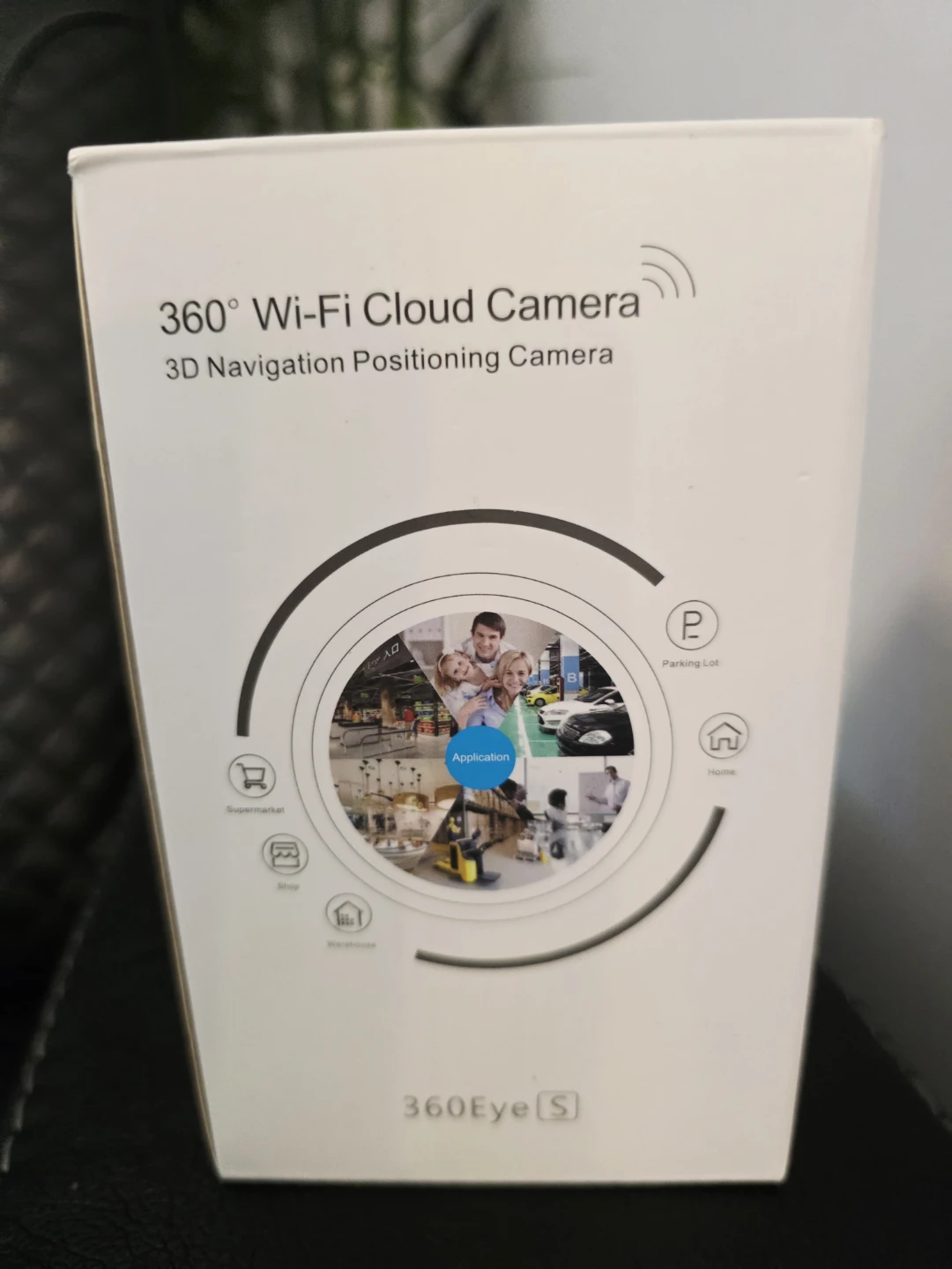 360° Wi-Fi Cloud Camera – Brand New in Box – $30 - photo 2