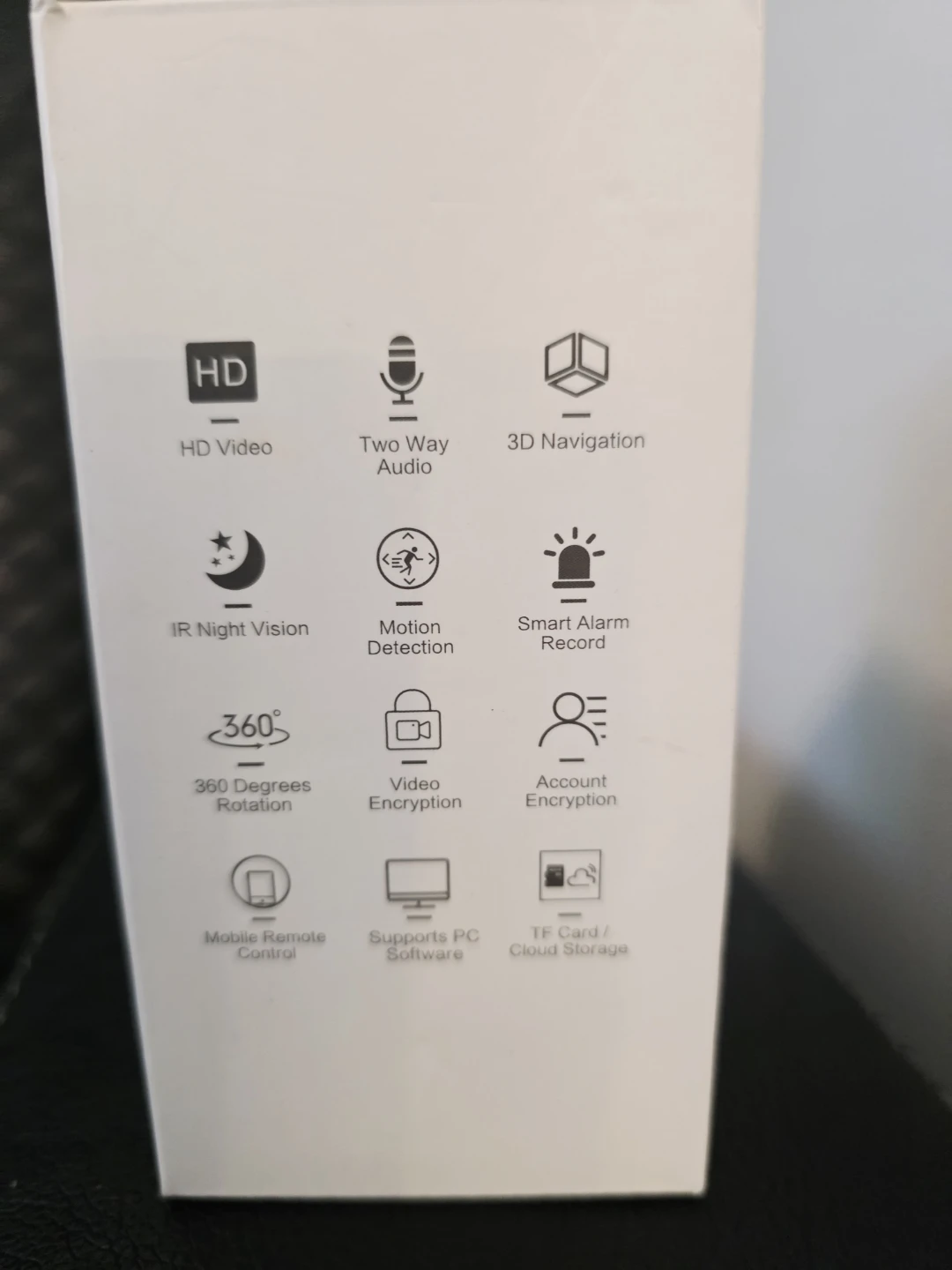 360° Wi-Fi Cloud Camera – Brand New in Box – $30 - photo 3
