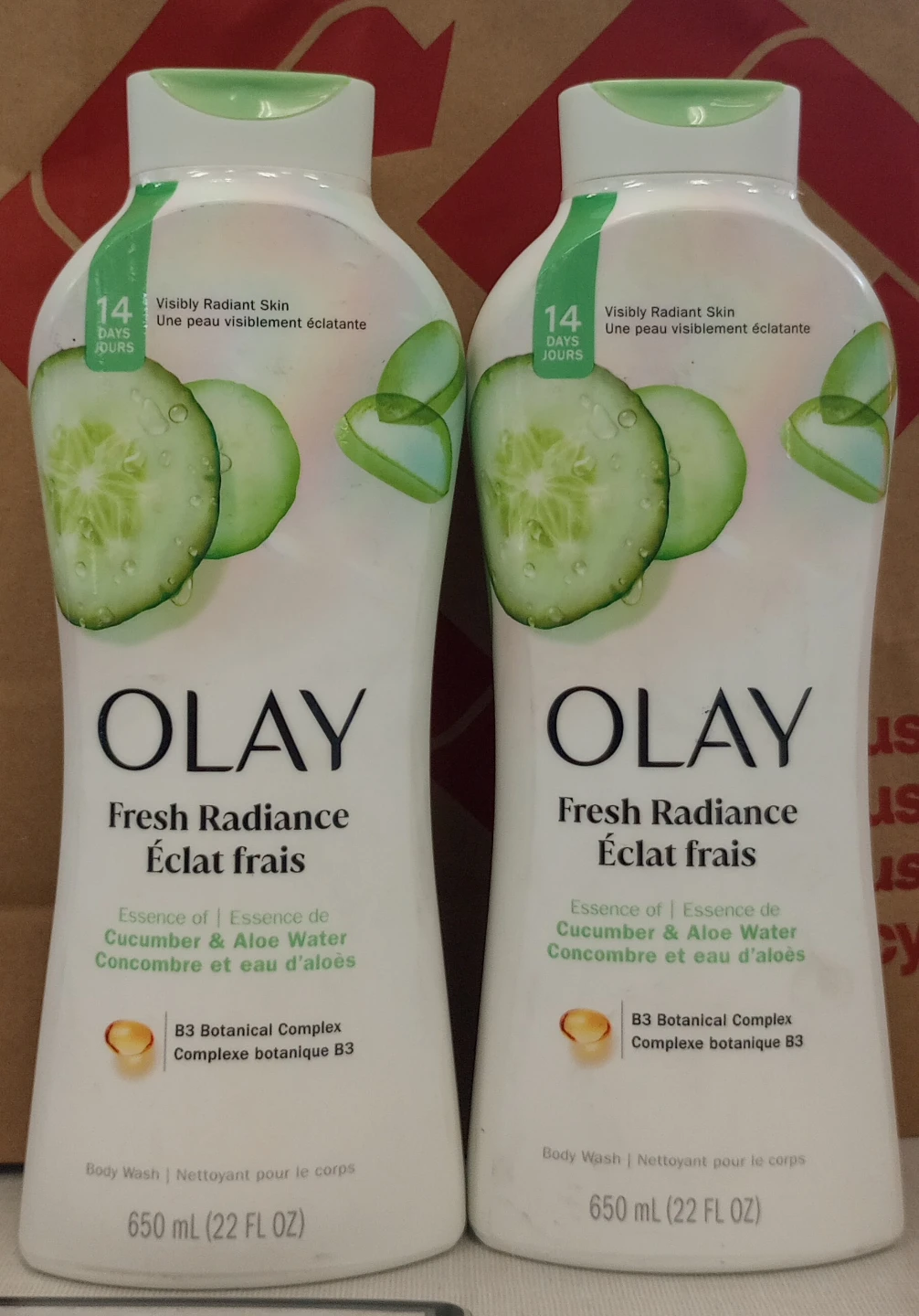 Olay Fresh Radiance Body Wash - 2 for $10
