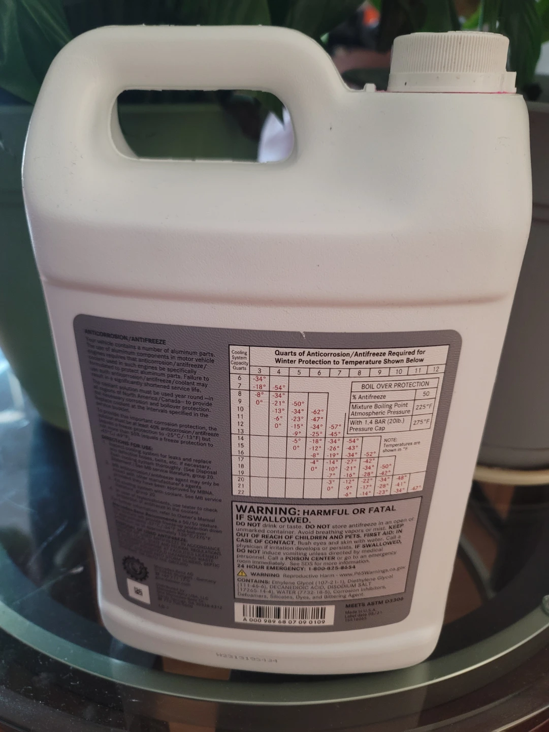 Mercedes-Benz Antifreeze Agent - photo 2