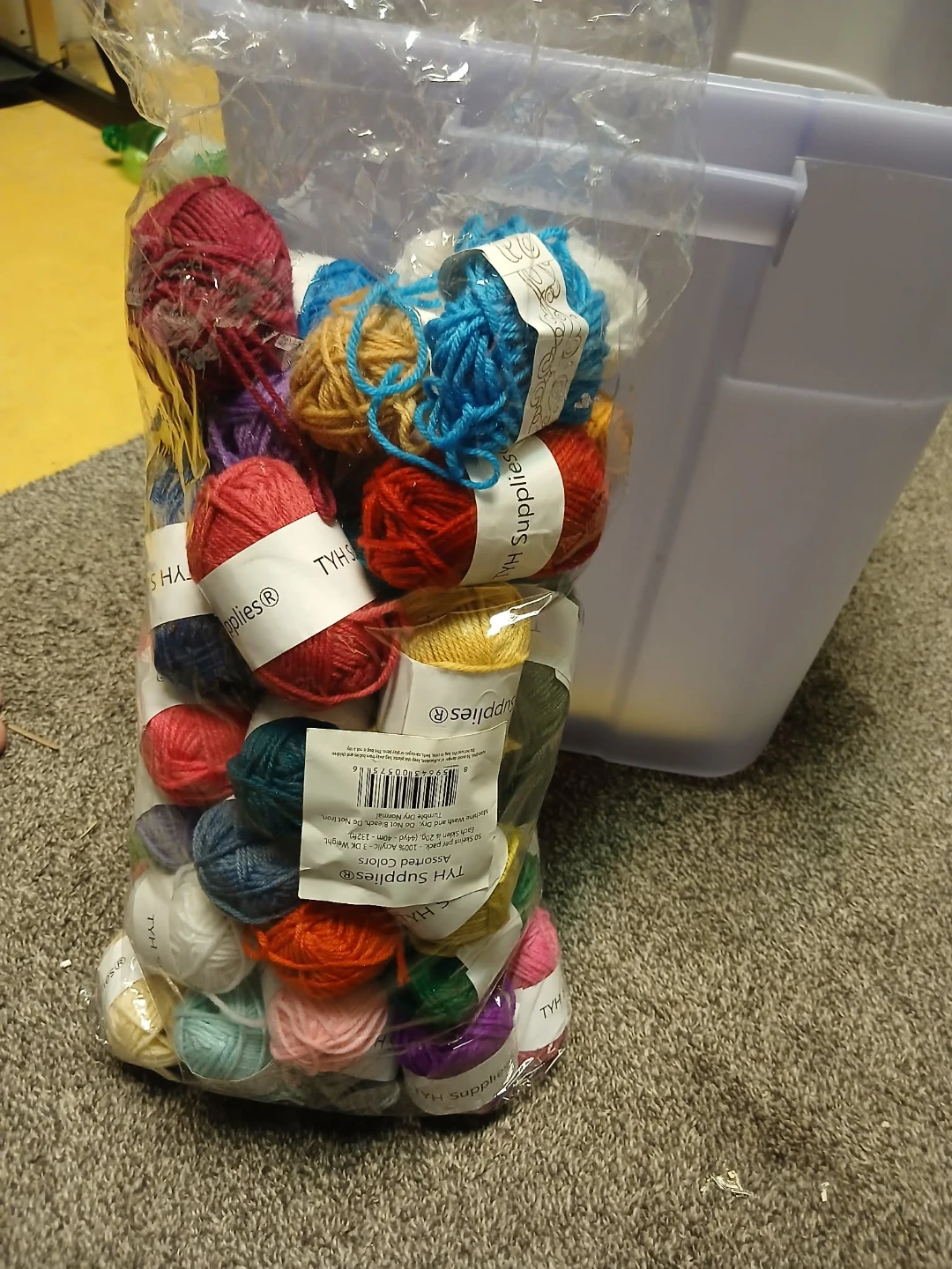 Assorted Yarn Skeins