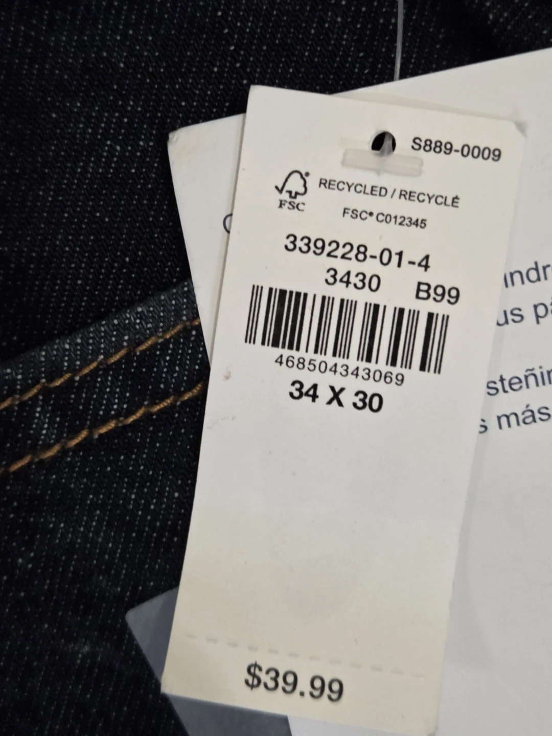 Old Navy Men's Straight Fit Jeans - 34x30 - photo 3
