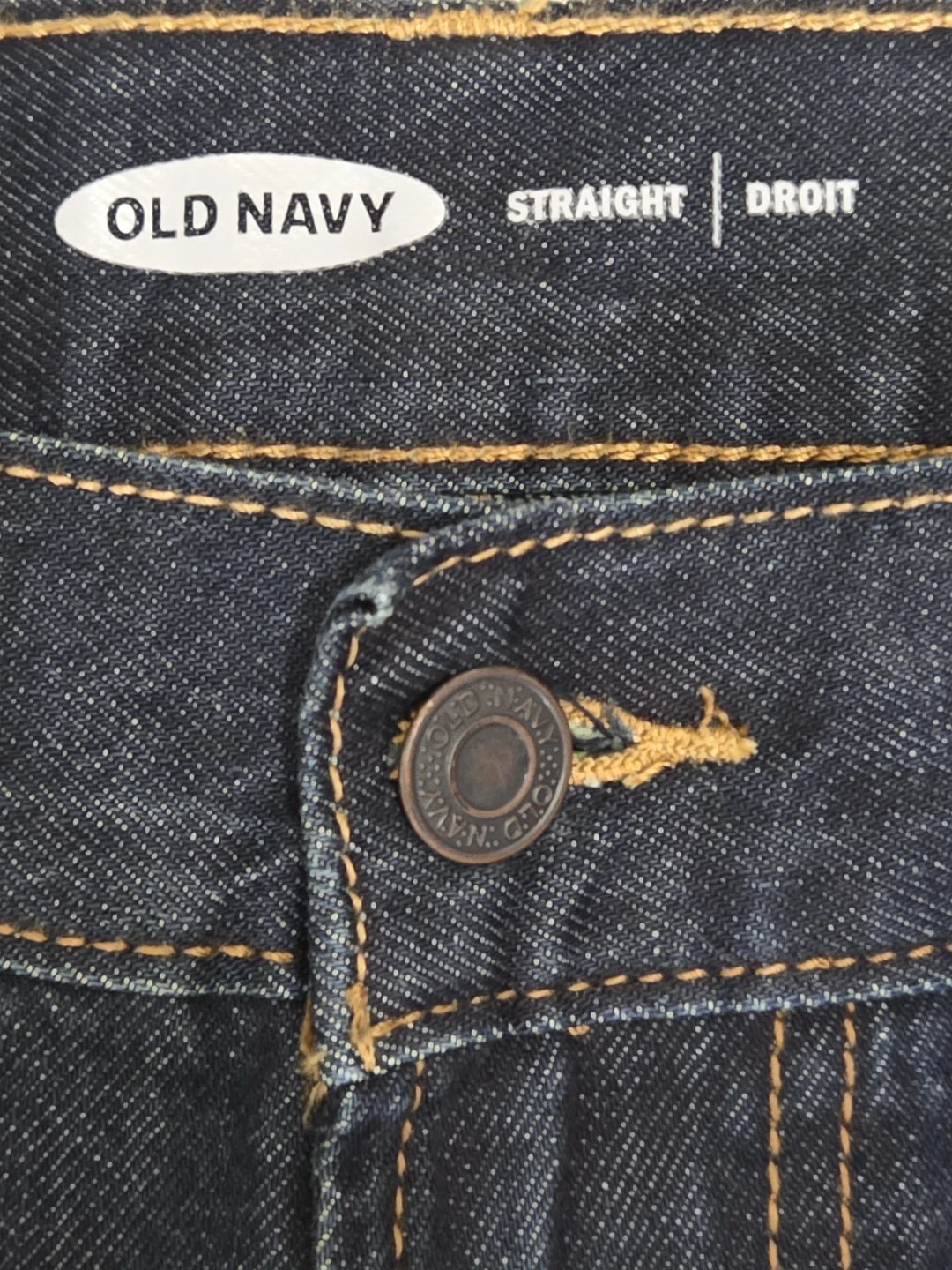 Old Navy Men's Straight Fit Jeans - 34x30 - photo 4