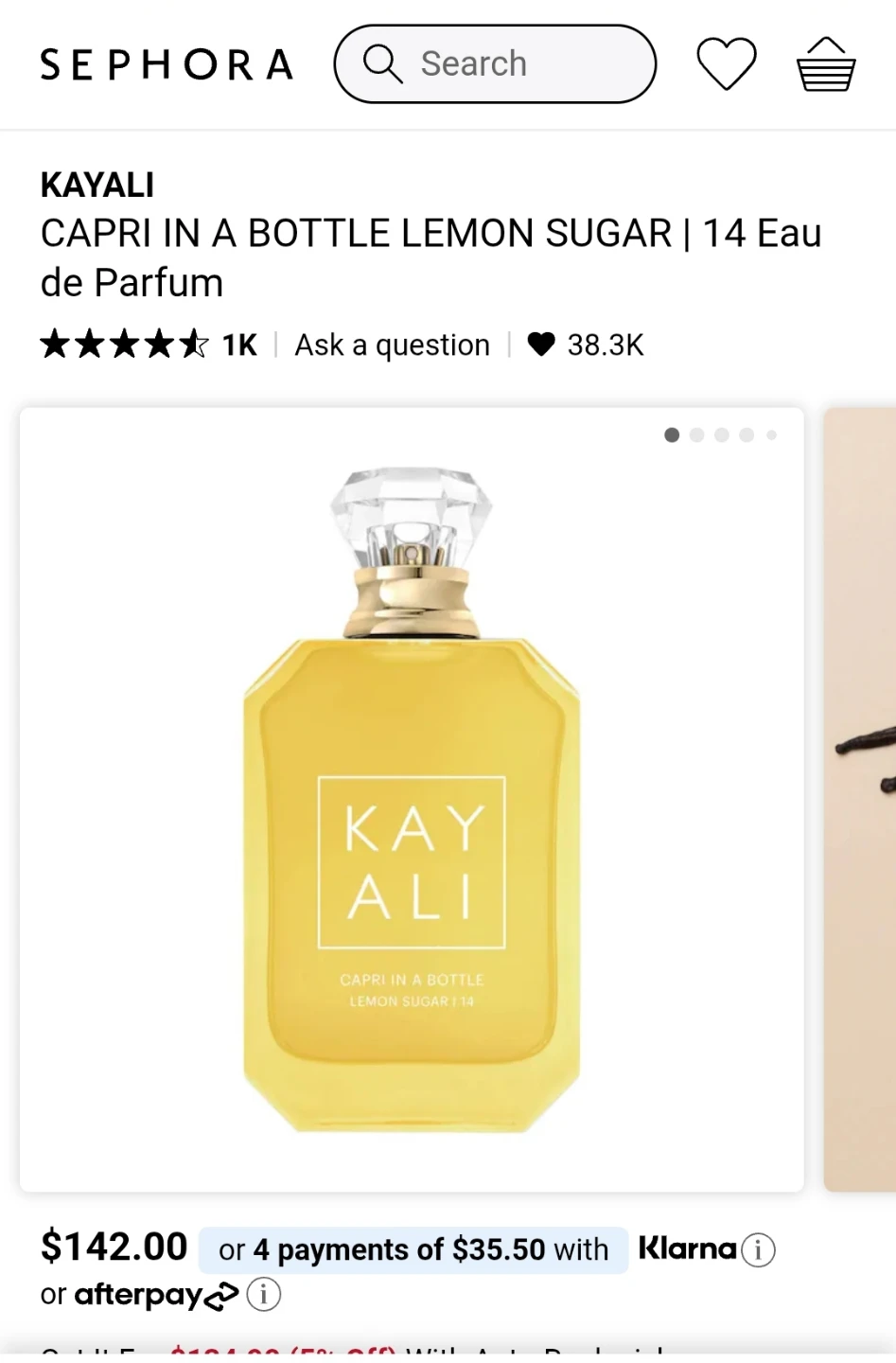 Kayali Capri in a Bottle Lemon Sugar | 14 Eau de Parfum 50 ml - photo 3