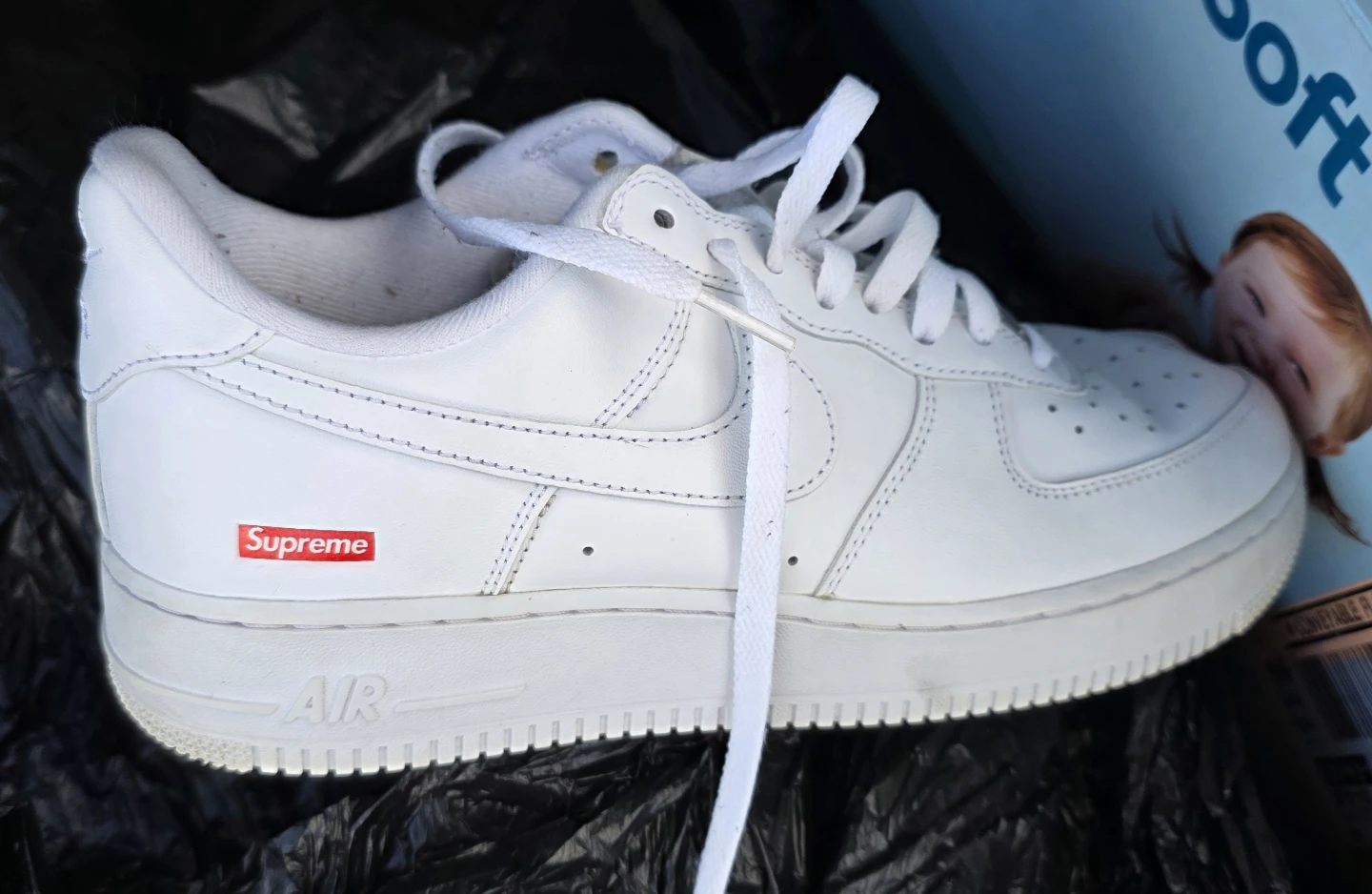 Nike Air Force 1 Low '07 Supreme White men size 10