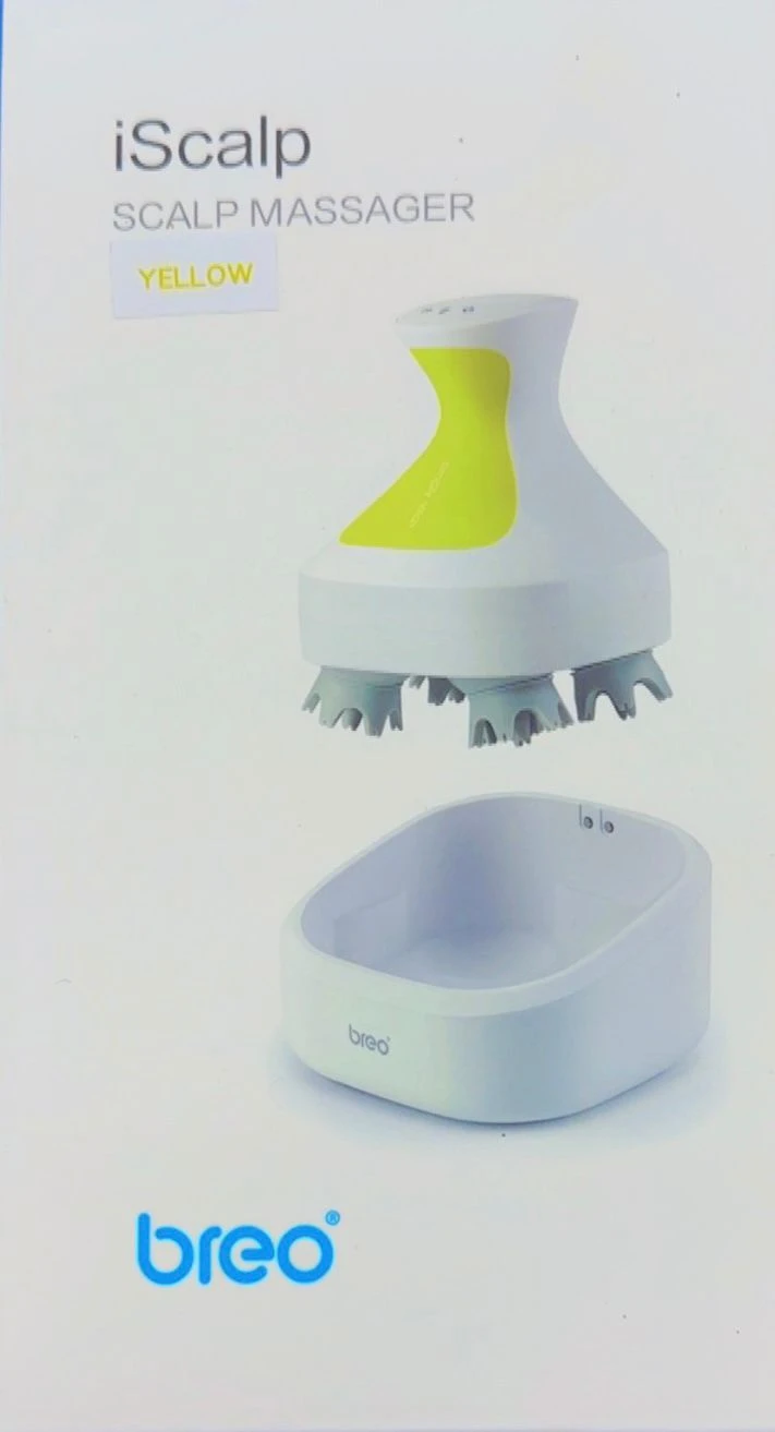 Breo iScalp Yellow Scalp Massager