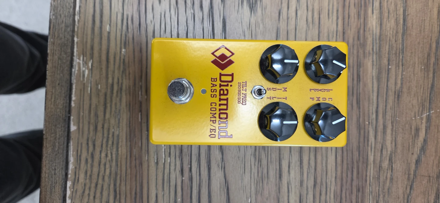 Diamond Bass Comp/EQ Guitar Pedal - photo 4