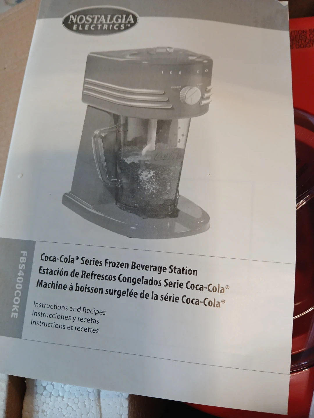 Nostalgia Coca-Cola Series Frozen Beverage Station - photo 4