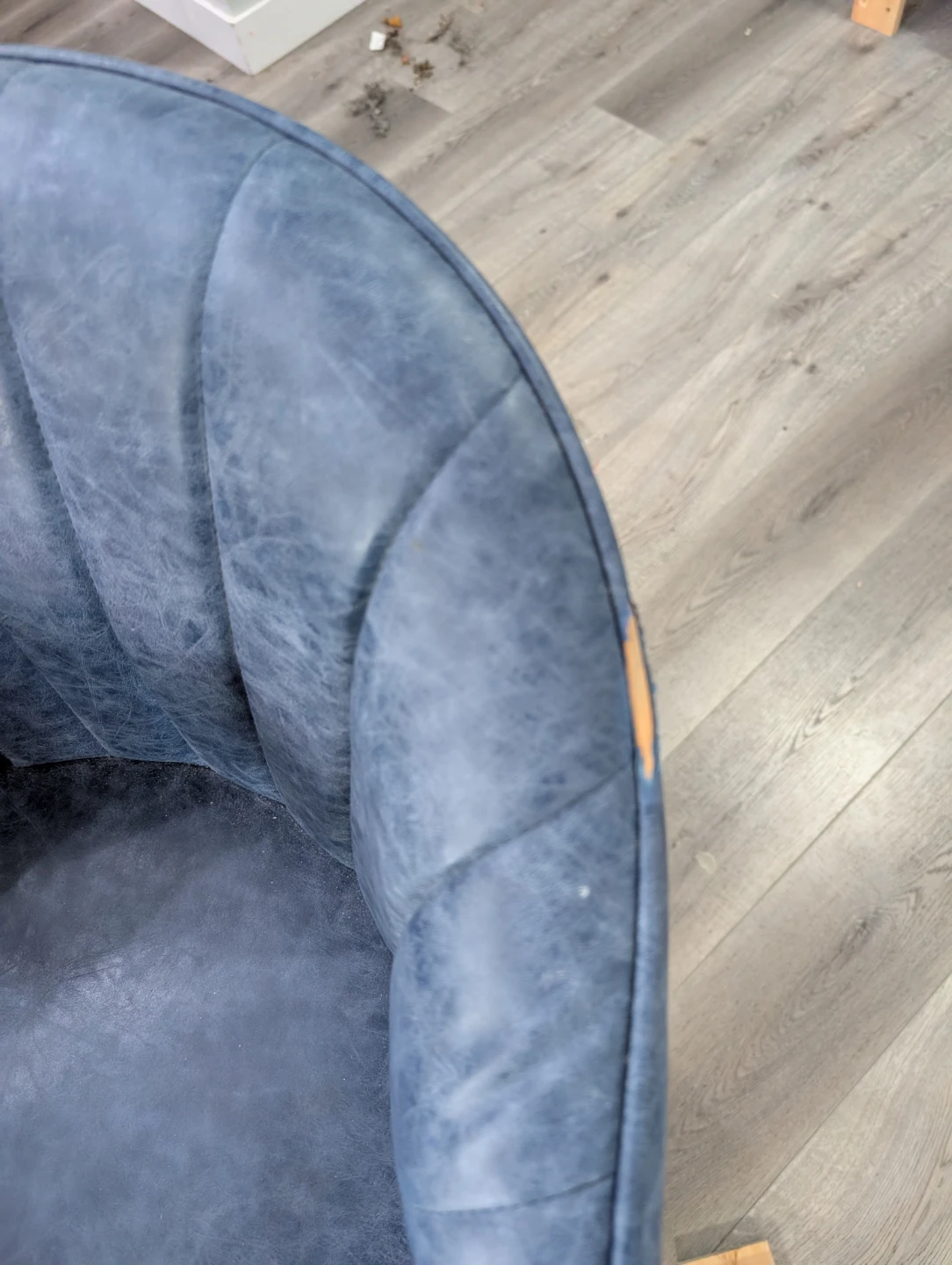 Blue Upholstered Bar Stools (Set of 2) $100 OBO - photo 2