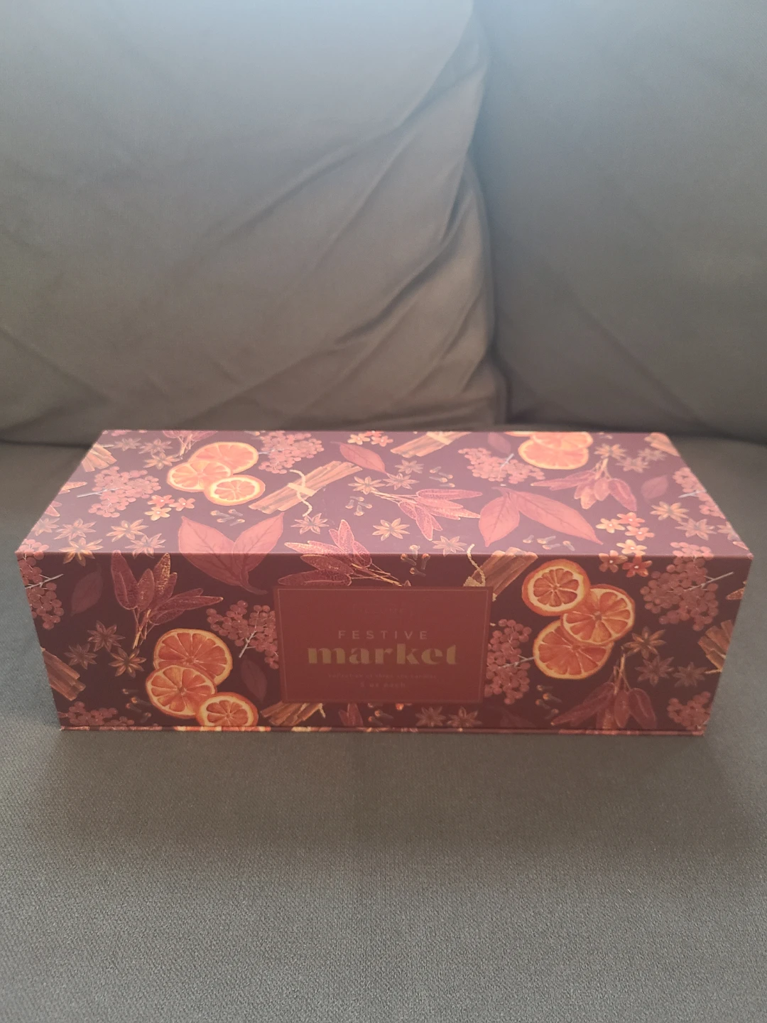 Illume Festive Market Candle Gift Box, Set of 3🕯🪙