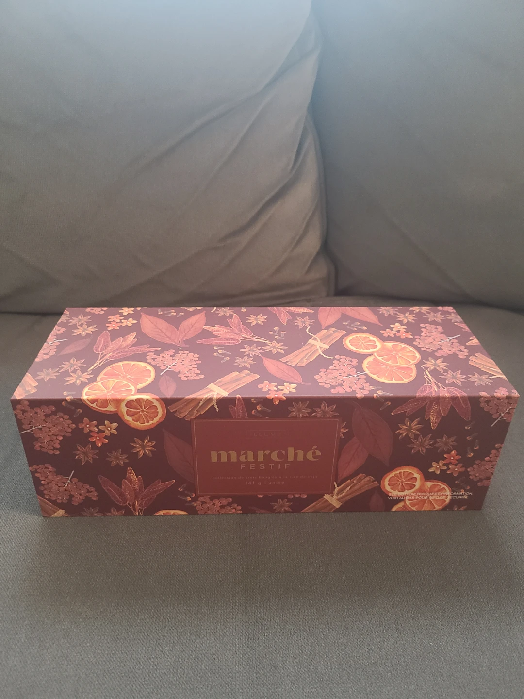 Illume Festive Market Candle Gift Box, Set of 3🕯🪙 - photo 2