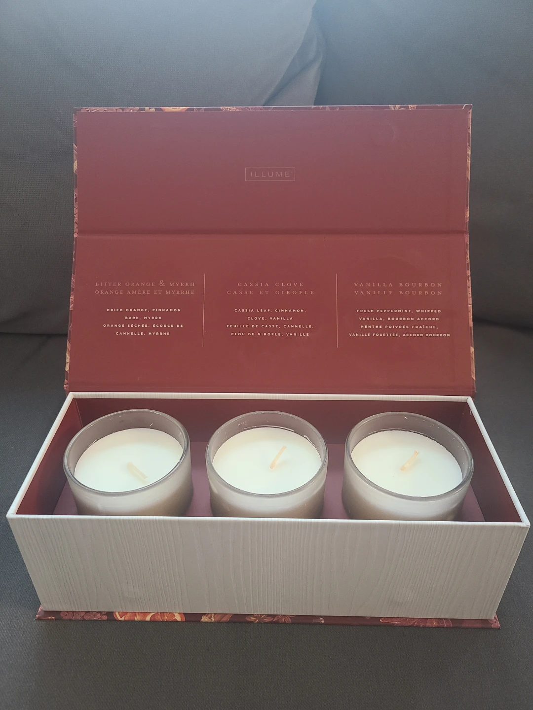 Illume Festive Market Candle Gift Box, Set of 3🕯🪙 - photo 3