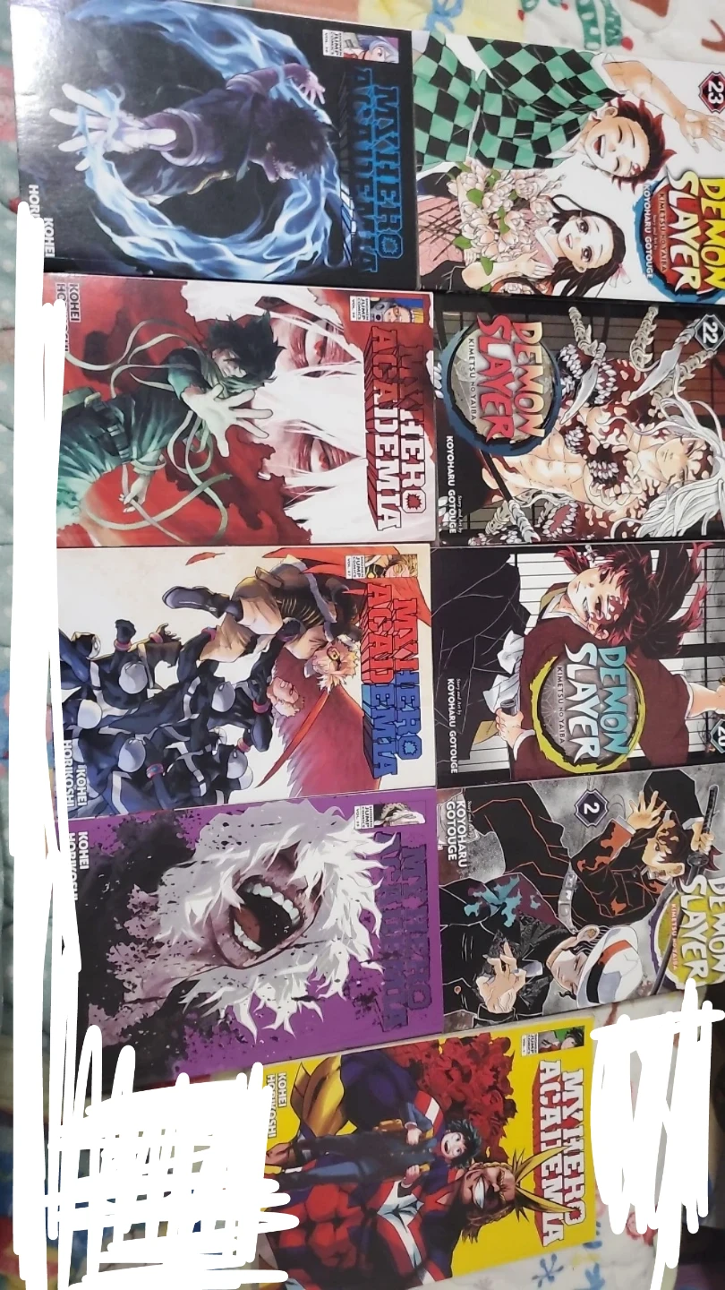 My Hero Academia & Demon Slayer Manga Collection