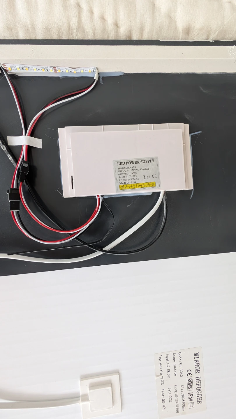 Backlit LED Mirror with Defogger - photo 5