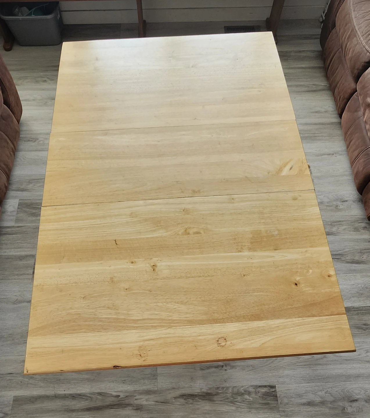 Light Wood Folding Table with 4 Chairs - photo 3