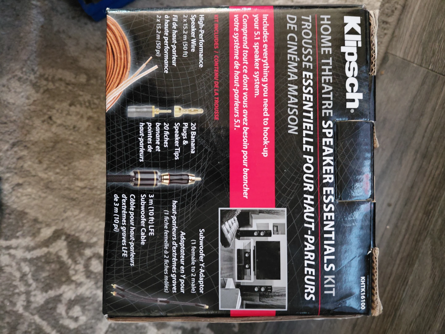 Klipsch Home Theatre Speaker Essentials Kit
