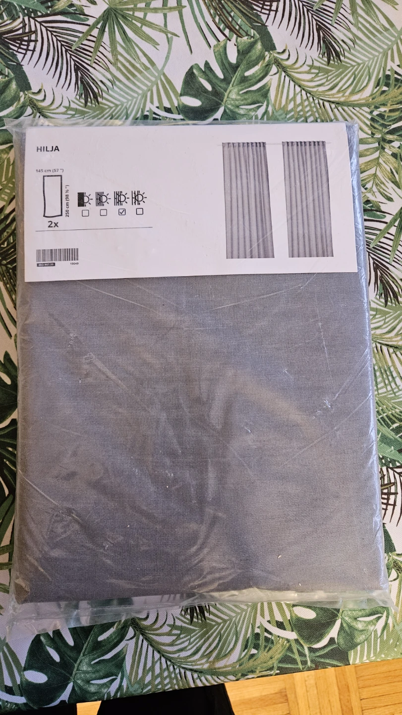 IKEA HILJA Curtains - Grey