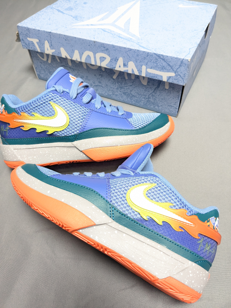 Nike JA 1 SE Blue Joy-  White Geode / KIDS 4Y - photo 4
