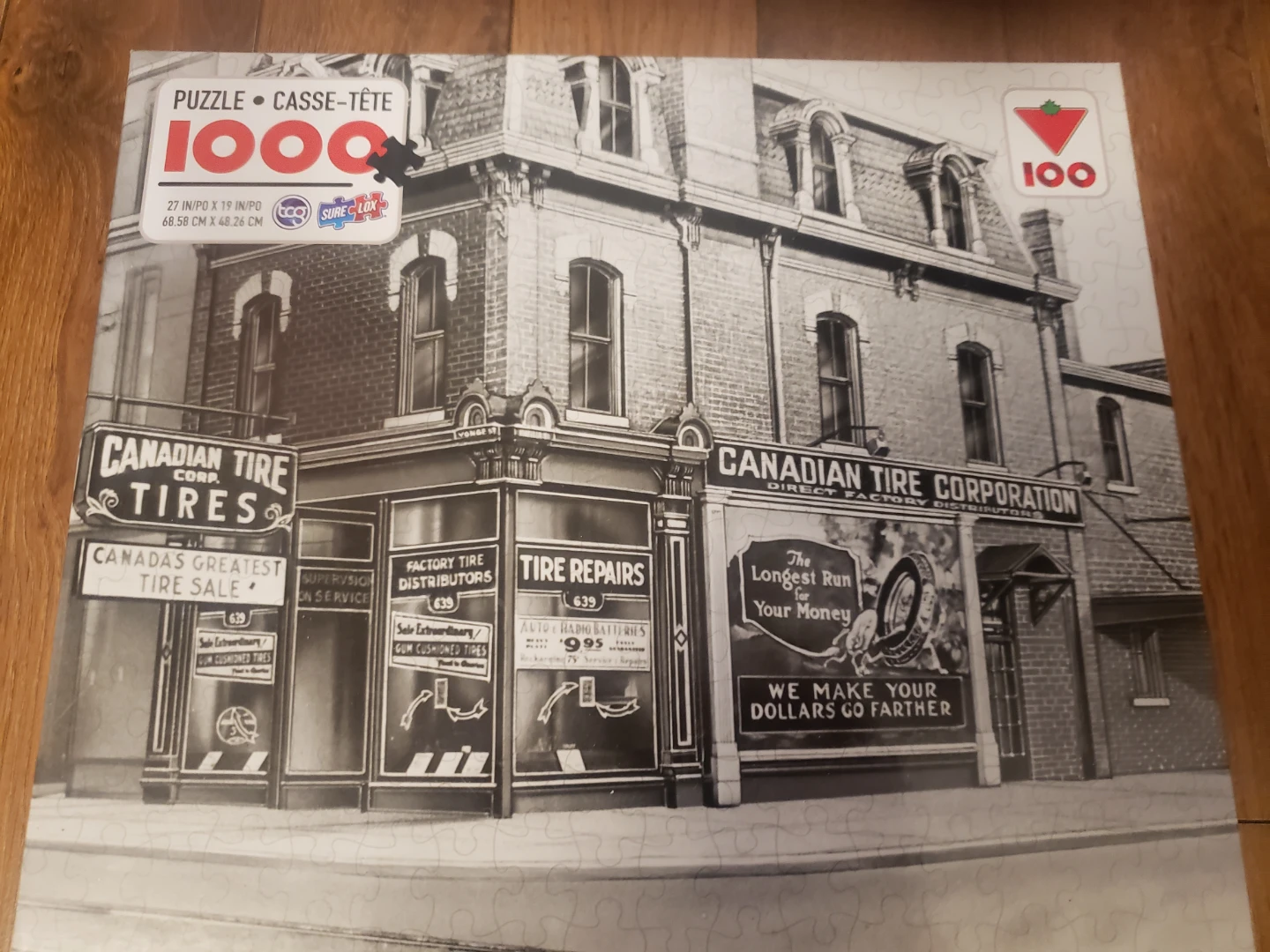 NEW CANADIAN tires puzzle 1000 pices