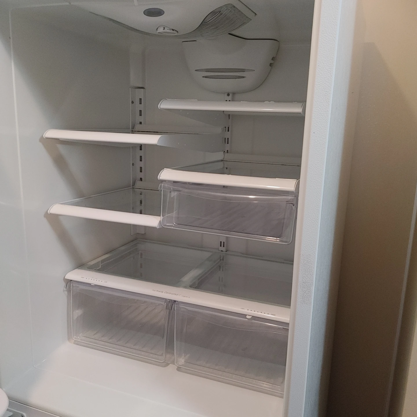 White Upright Refrigerator - photo 3
