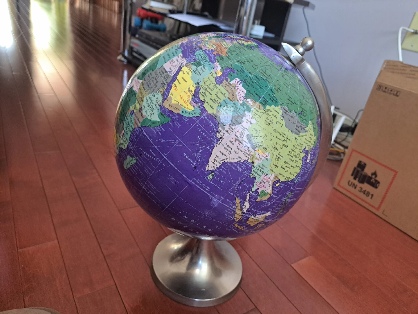 Purple Desk Globe