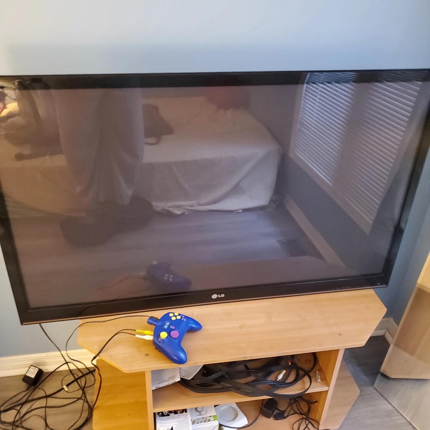 LG Television with Video Game Controller