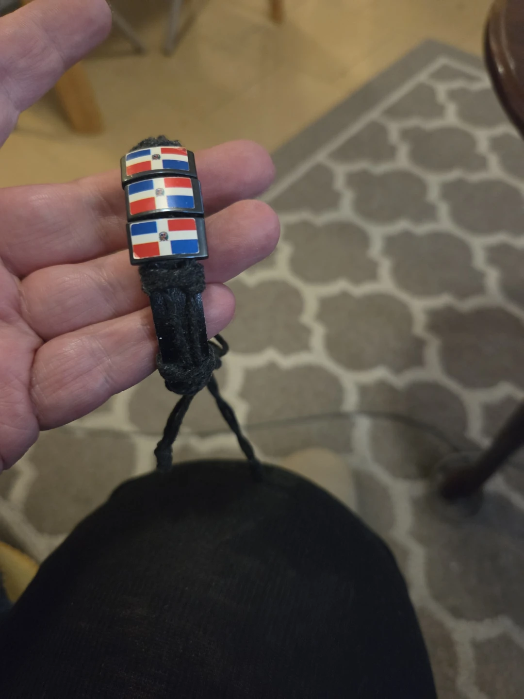 Dominican Republic Flag Bracelet - photo 3