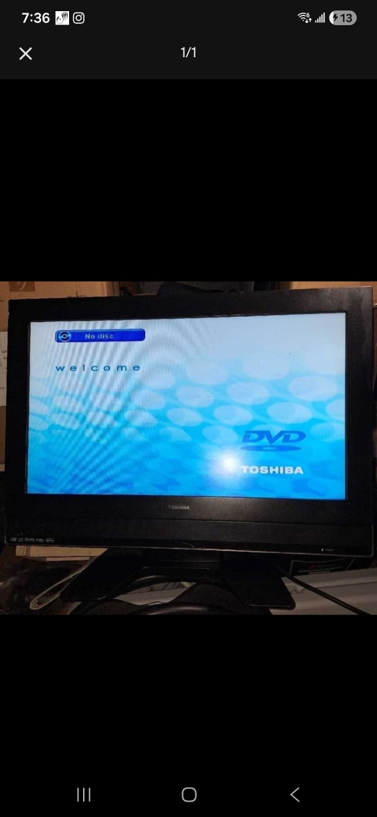 Toshiba DVD TV