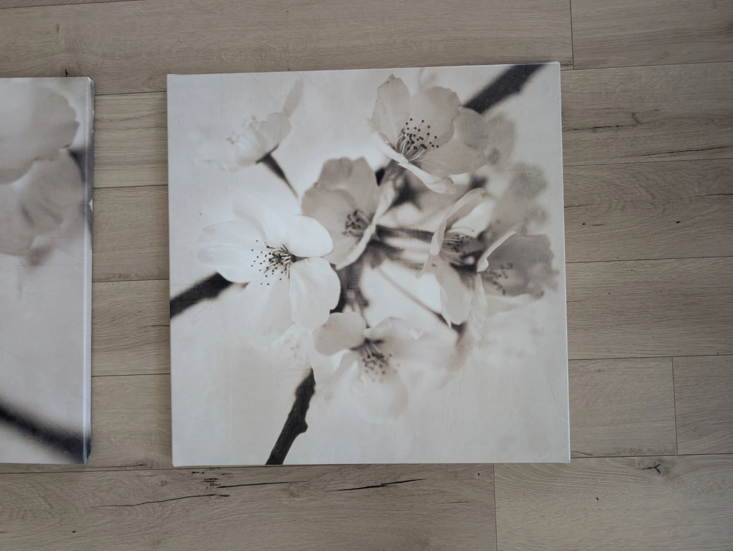 Set of 3 Floral Canvas Wall Art Prints - photo 2