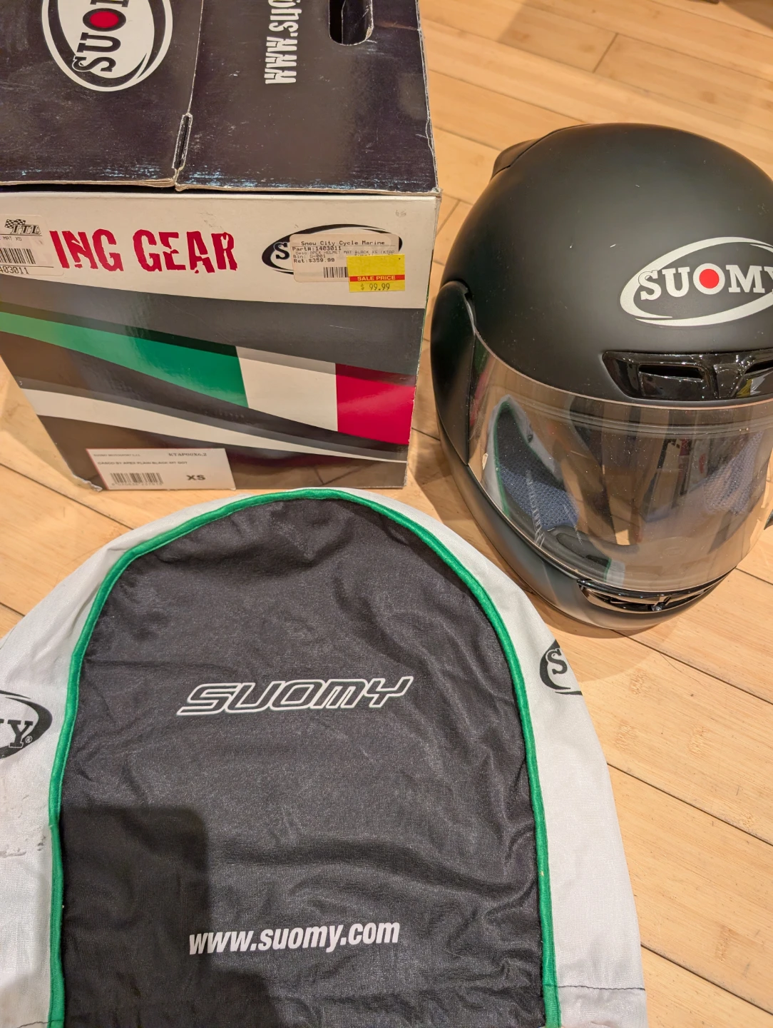 SUOMY Motorcycle Helmet - photo 2