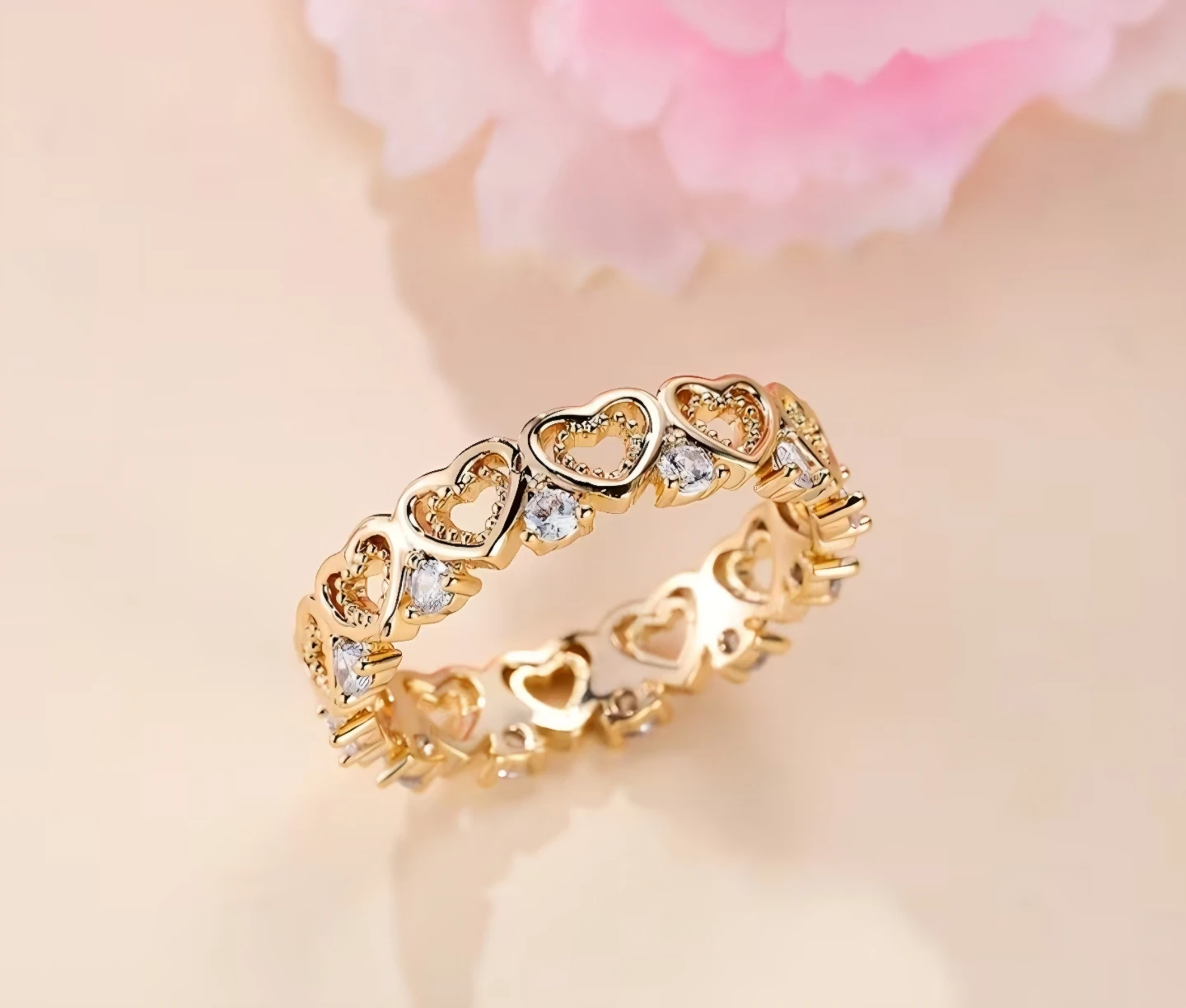 Minimalist Aesthetic Heart Shaped Designed Ring - photo 3