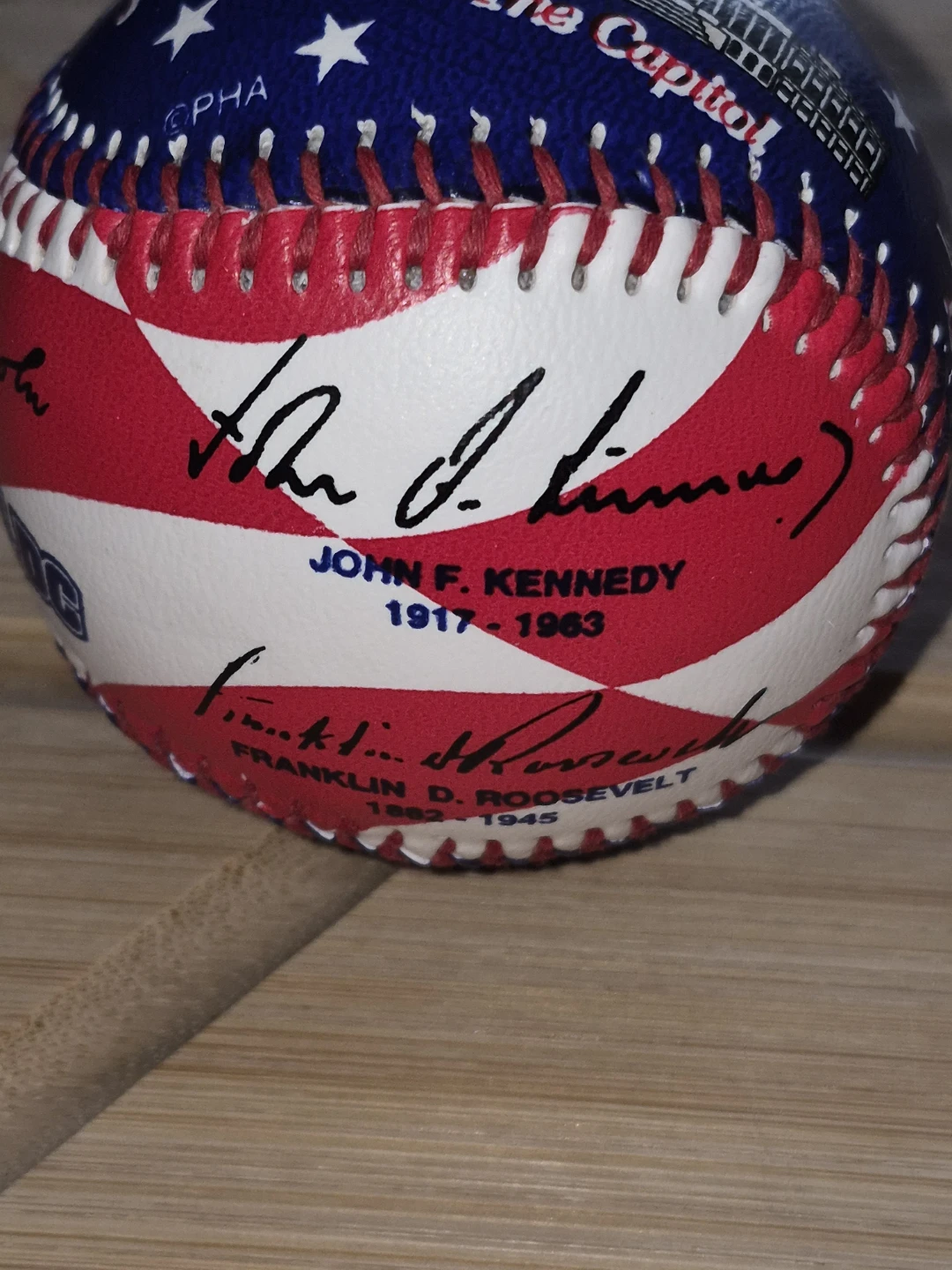Washington D.C. Presidents Commemorative Baseball - photo 3