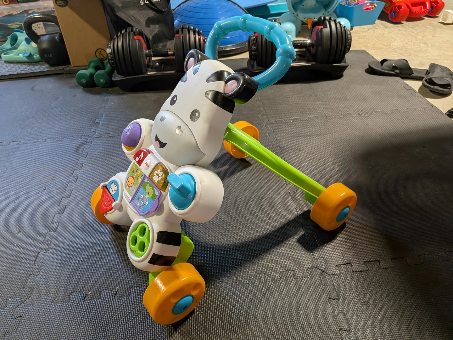 Fisher-Price Learn With Me Zebra Walker
