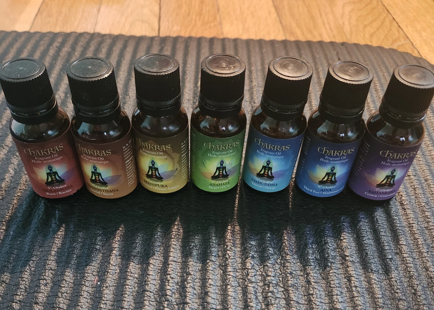 Chakras Fragrant Oils Set