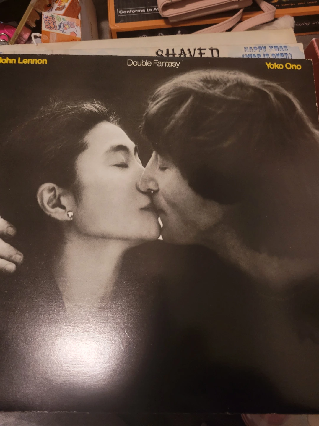 John Lennon & Yoko Ono Double Fantasy Vinyl Record