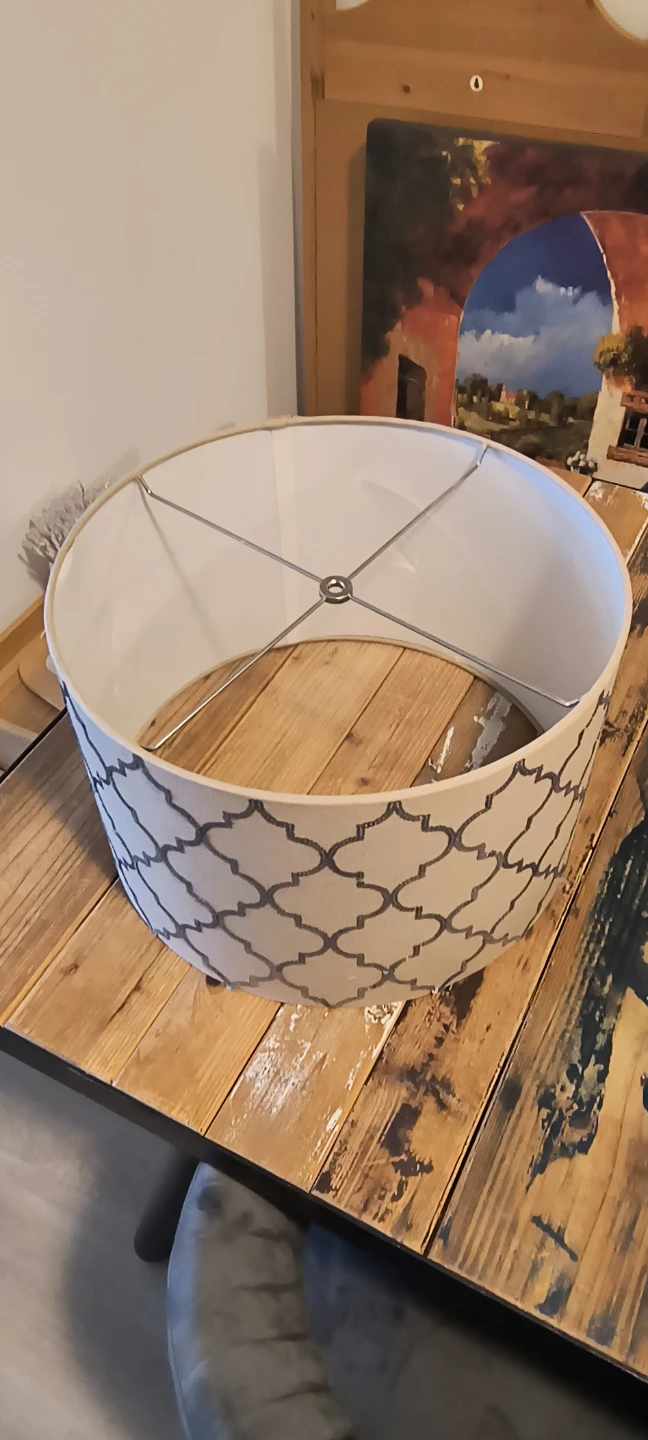 Lampshade with Quatrefoil Pattern - photo 2