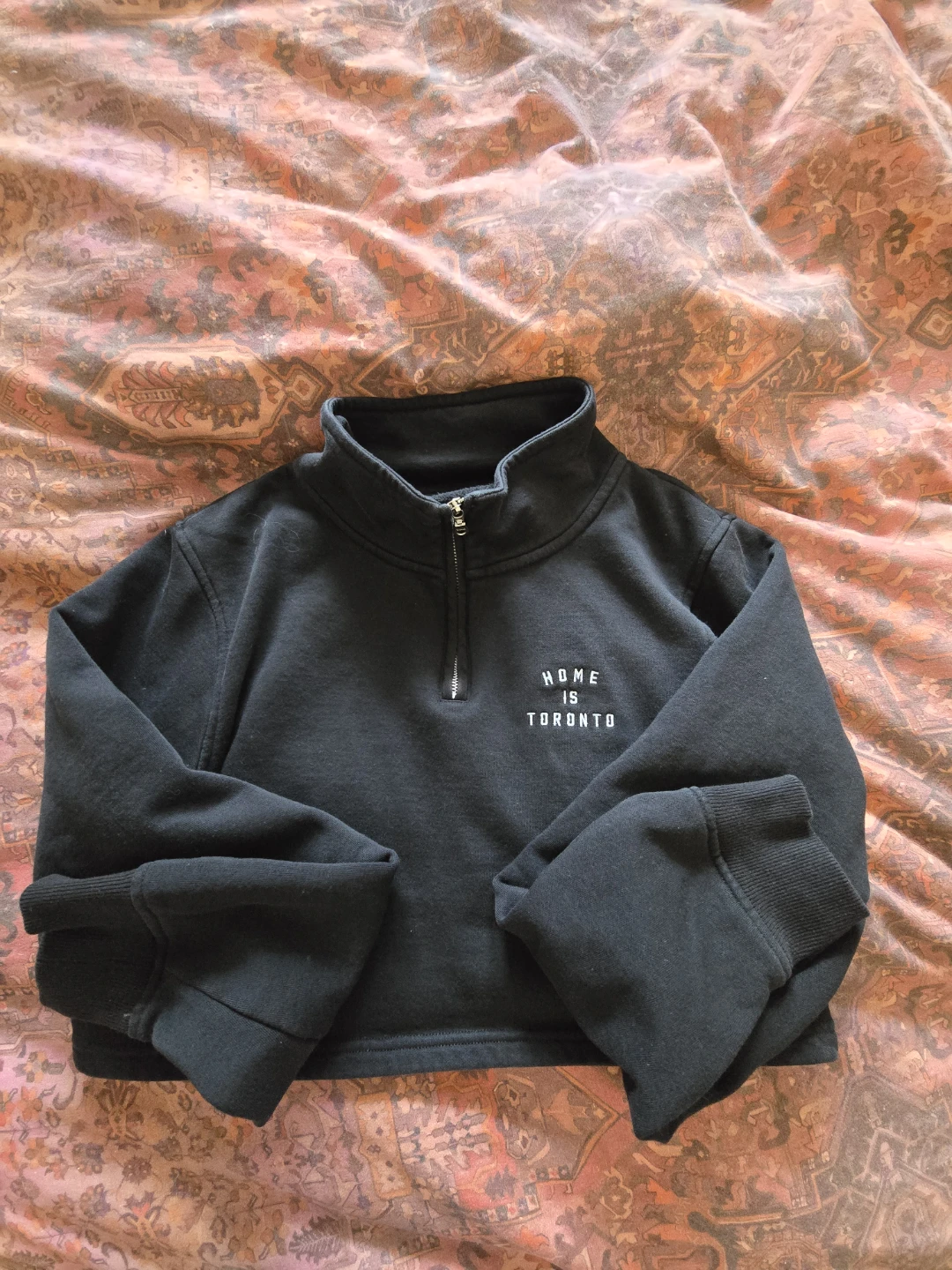 Peace Collective Home is Toronto Cropped Quarter Zip - photo 2