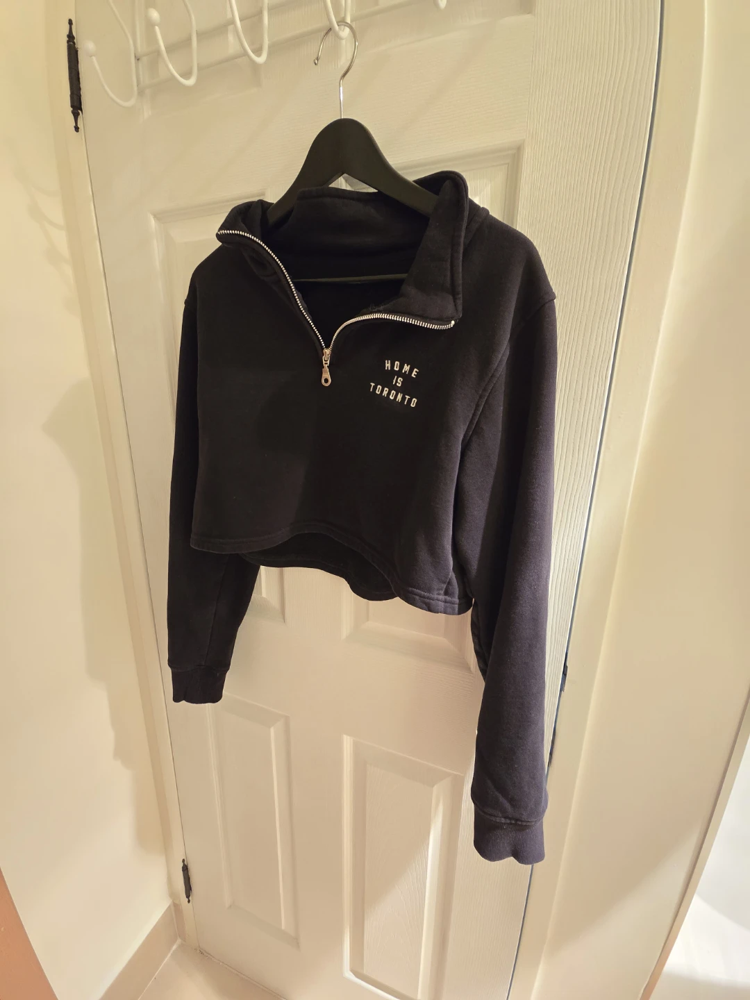 Peace Collective Home is Toronto Cropped Quarter Zip - photo 3