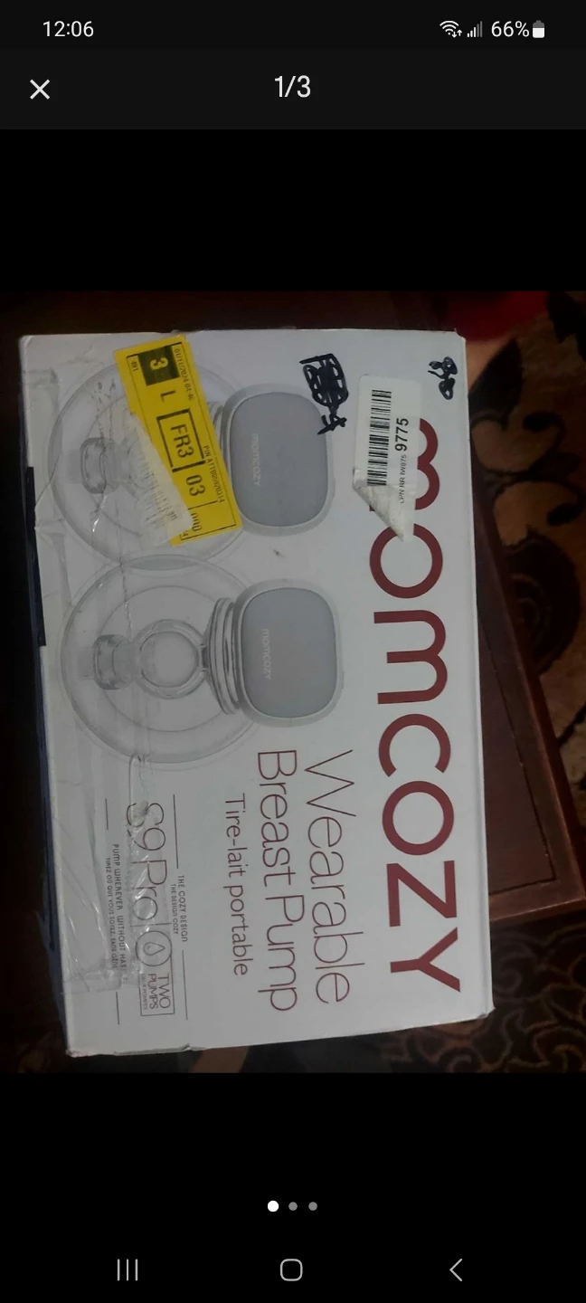 Momcozy Wearable Breast Pump 2 pack like new